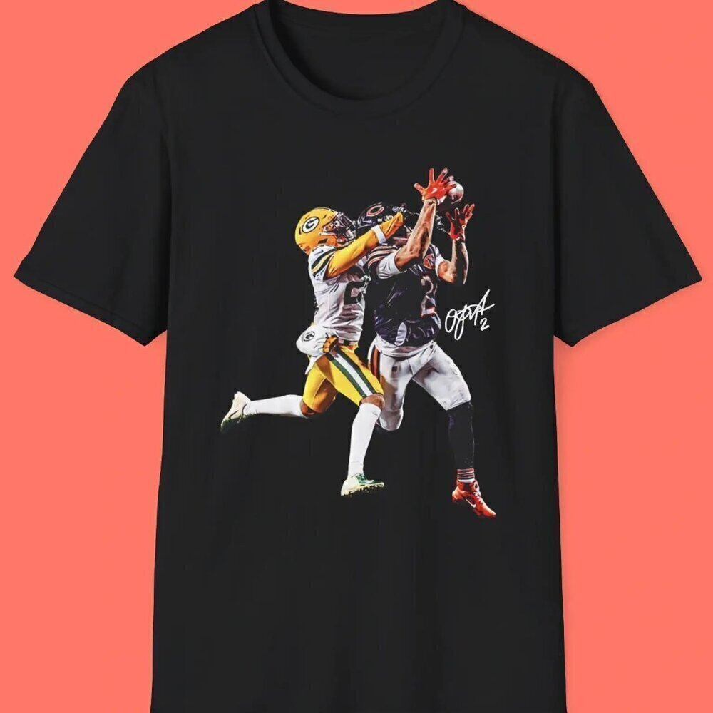 DJ Moore Game-Winning TD Shirt - Chicago Bears Winning TD Unisex T Shirt .